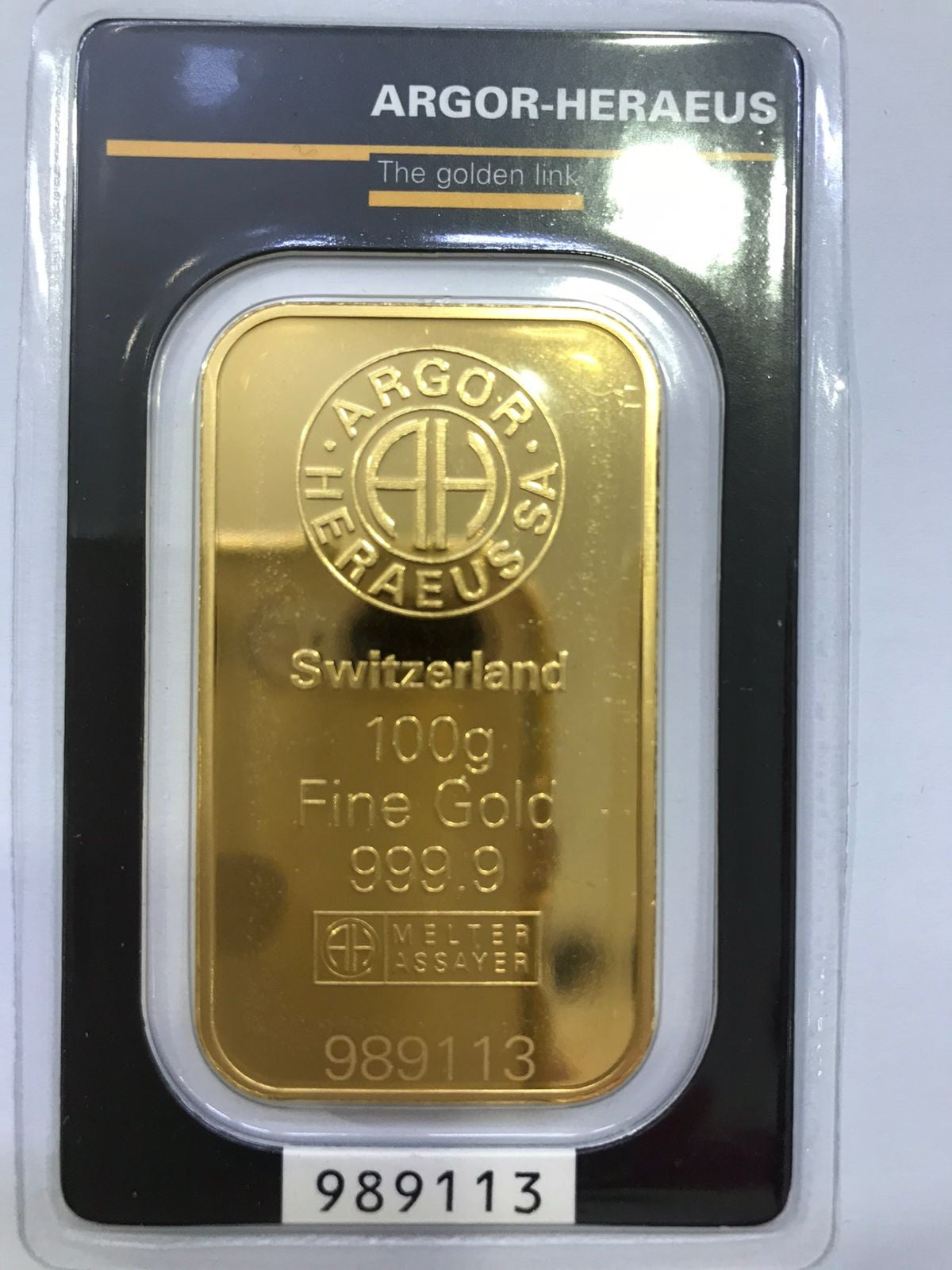 GOLD BAR - AH#989113